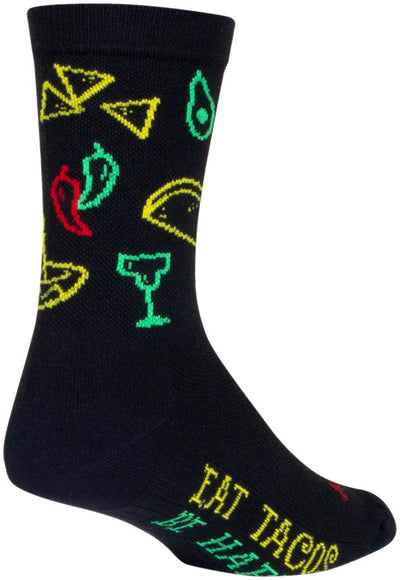 Chaussette SockGuy Taco Life Crew - 6" Large/X-Large