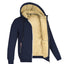 Hooded Fleece Plus Thick Lamb Fleece Cardigan Sweater