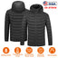 Chaqueta Térmica Gbruno - Abrigo Ligero de Invierno con 3 Niveles de Calor
