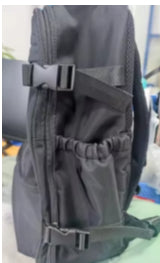 Mochila de compresión con bomba de vacío premium con sello de cremallera de logo personalizado