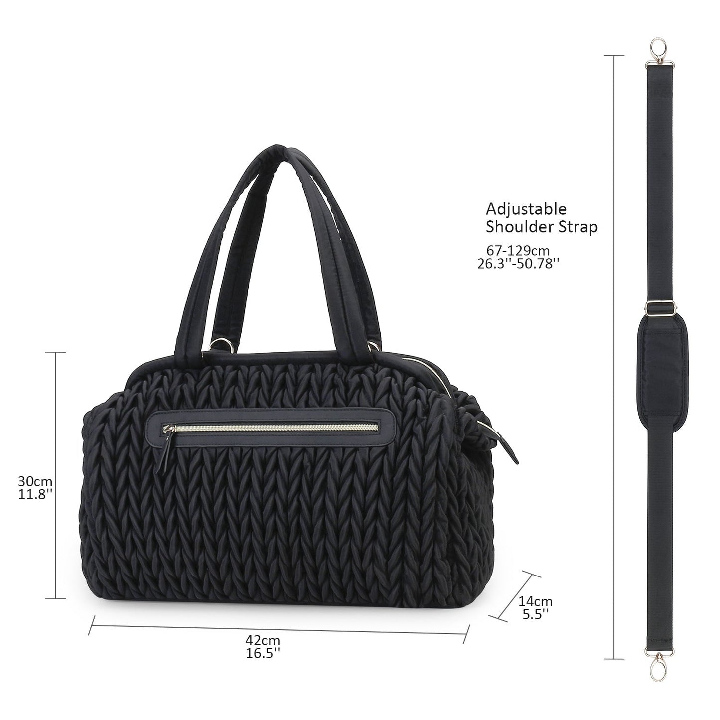 Premium Outdoor Portable Crossbody Diaper Bag
