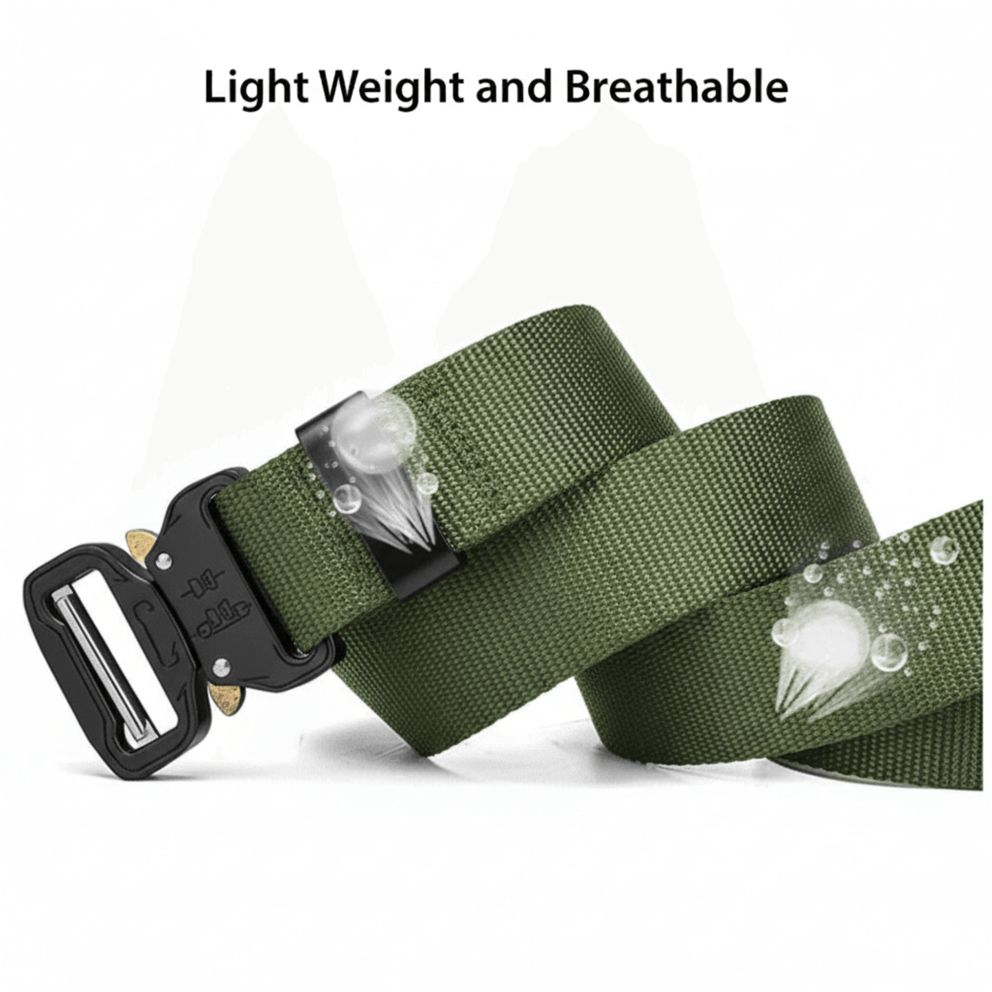 Cinturón Táctico para Hombre XGear Estilo Riggers con Hebilla de Liberación Rápida