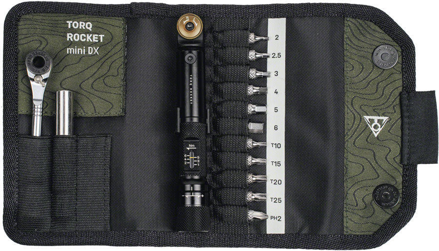 Kit d'outils à cliquet Topeak Torq Rocket Mini X