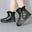 Winter Plush Snow Boots with Side Zipper for Women