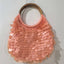 High-End Handmade Natural Sequin Shoulder Bag for Women