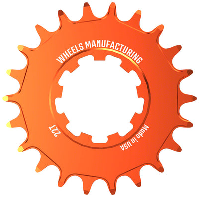 Engranaje SOLO-SPEED de Wheels Manufacturing - 22t para kits SOLO-SPLINE y SOLO-XD