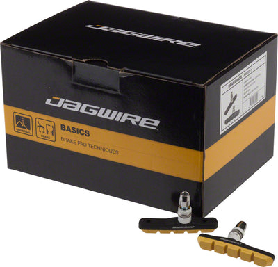 Pastillas de freno Jagwire Mountain Sport - Caja de 25 pares, Amarillo