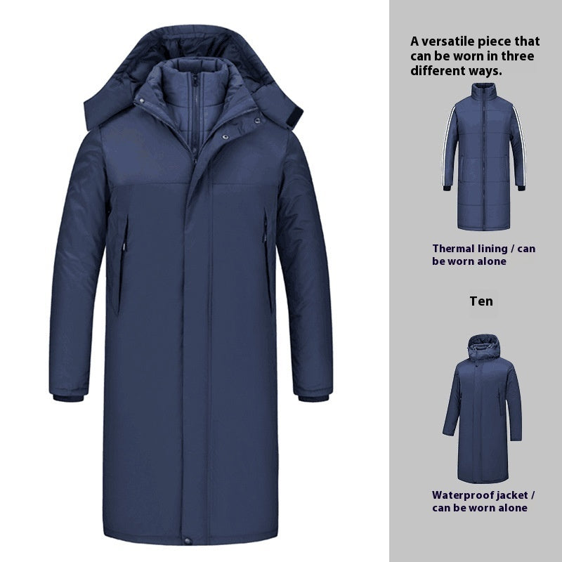 Premium Waterproof Long Shell Jacket for Outdoor Comfort