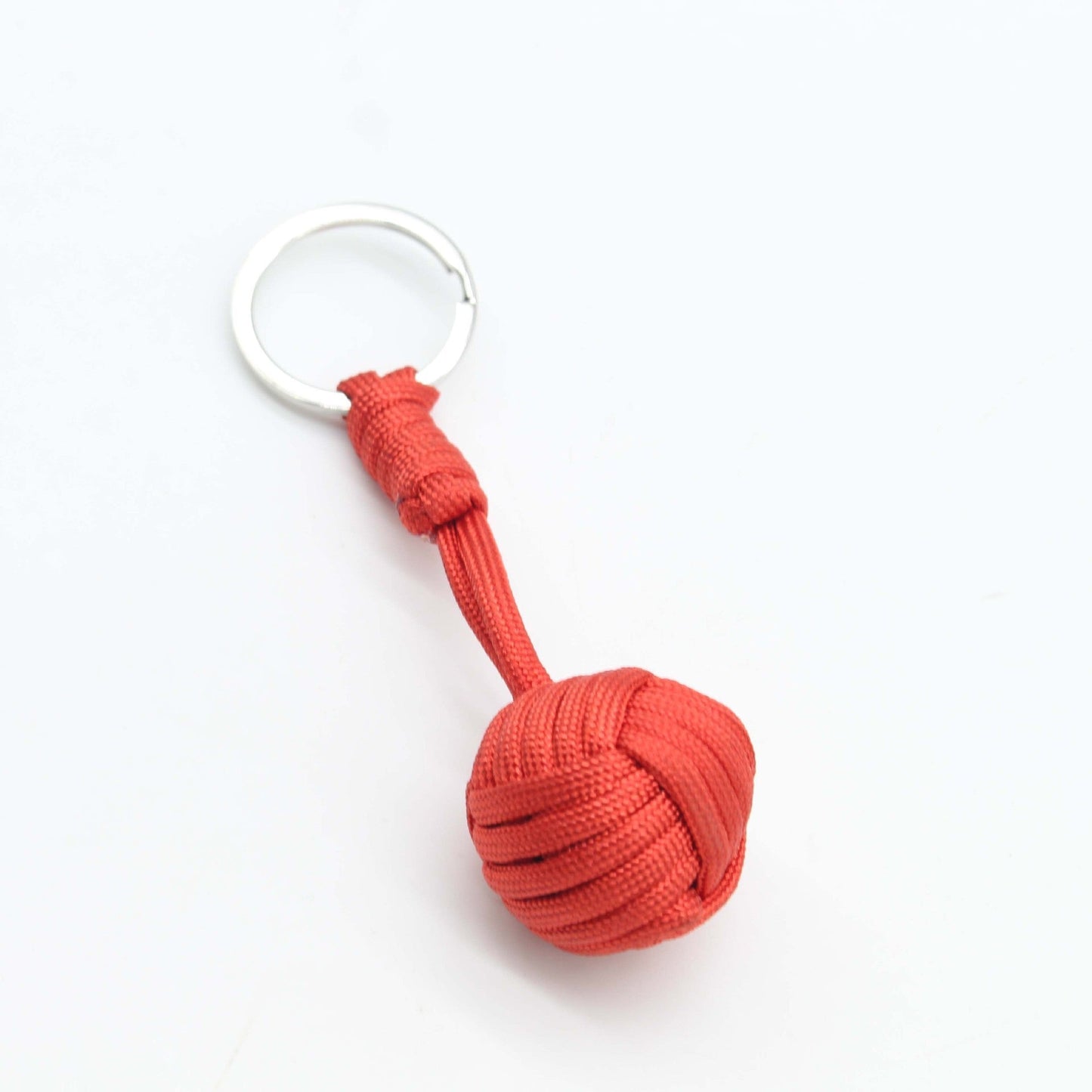 Outdoor Parachute Cord Woven Key Ball - Versatile Key Pendant