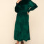 Chic Velvet Tiered Dress with Smocked Waist – Perfect for Any Occasion - Korvel
