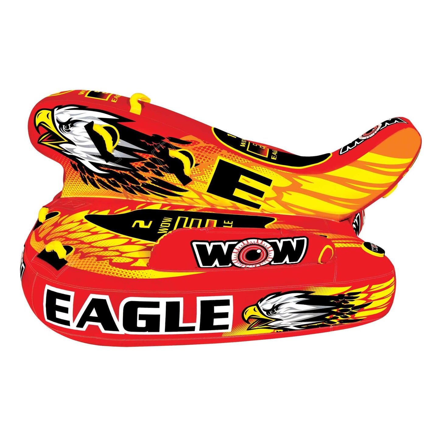 WOW Sports Eagle Tubo de Agua Remolcable Híbrido para 1-3 Personas