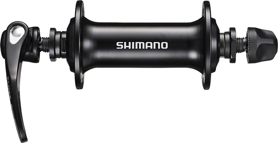 Shimano HB-RS400 Eje delantera - QR x 100mm Freno de llanta Negro 32h