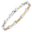 6.48 Carat Genuine Multi Sapphire .925 Sterling Silver Bracelet