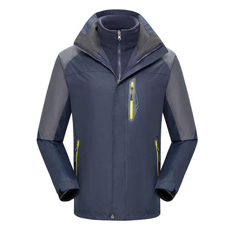 Three-in-One Winter Shell Jacket - Windproof & Waterproof