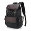 Mochila Retro de Lona con Cierre de Cordón - Elegante y Duradera