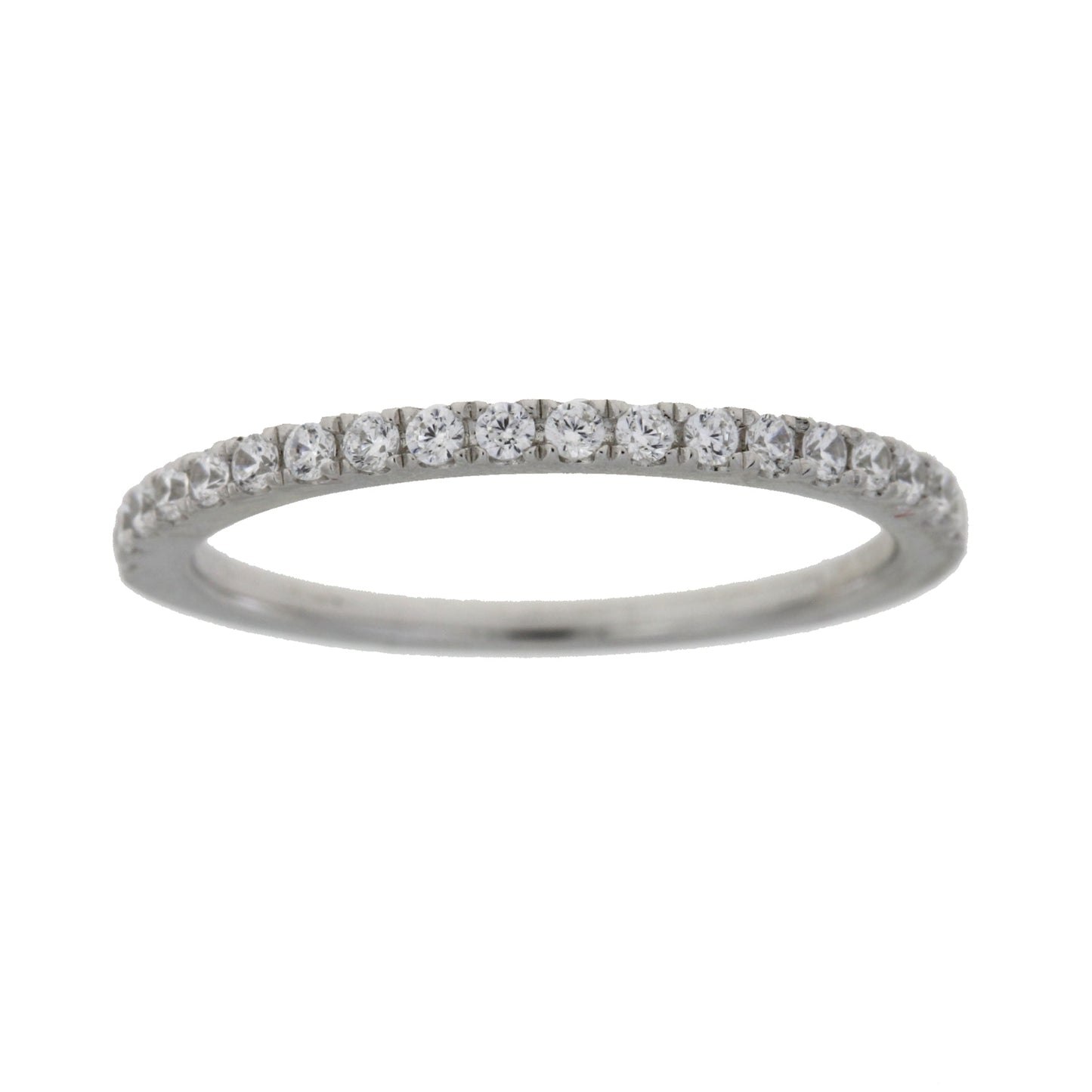 Anillo de Boda de Circonita en Plata de Ley