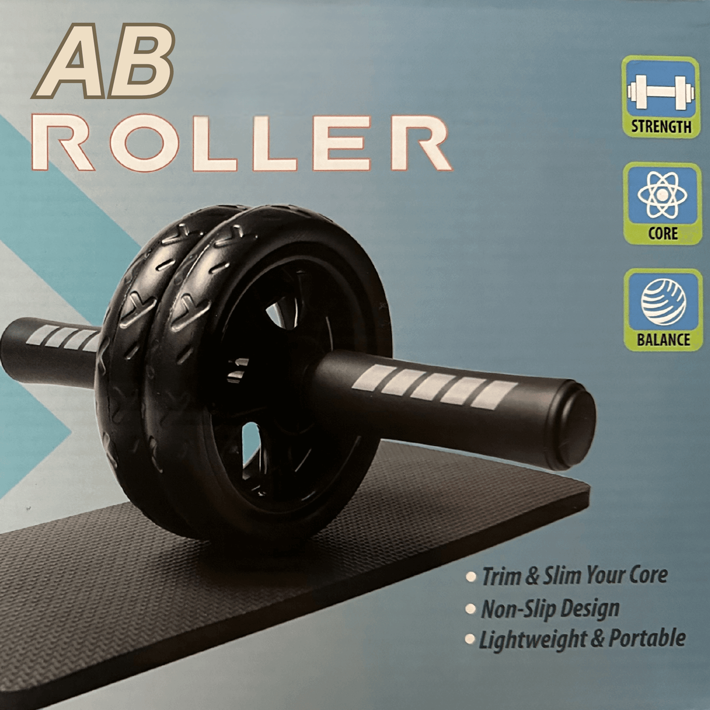 Roue Ab Roller JupiterGear avec Tapis de Genoux