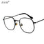 Luxury Classic Square Metal Frame Sunglasses