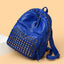 Sac à dos pour ordinateur portable de grande capacité avec design clouté