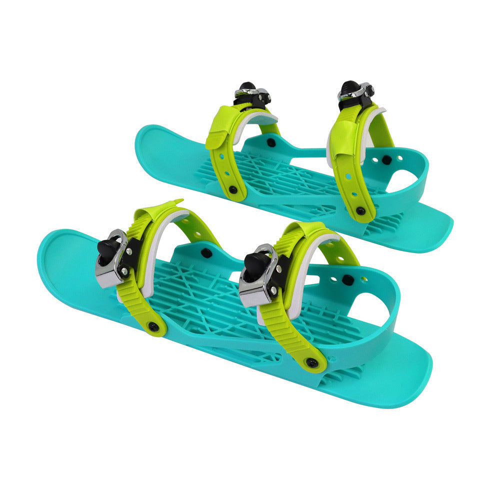 Mini Ski Skates - Portable Adjustable Skiboard Shoes