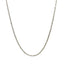 Cadena Brillante de Oro Blanco de 14k - 1.5mm