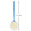 Brosse de Corps de Douche Premium avec Loofah et Poils