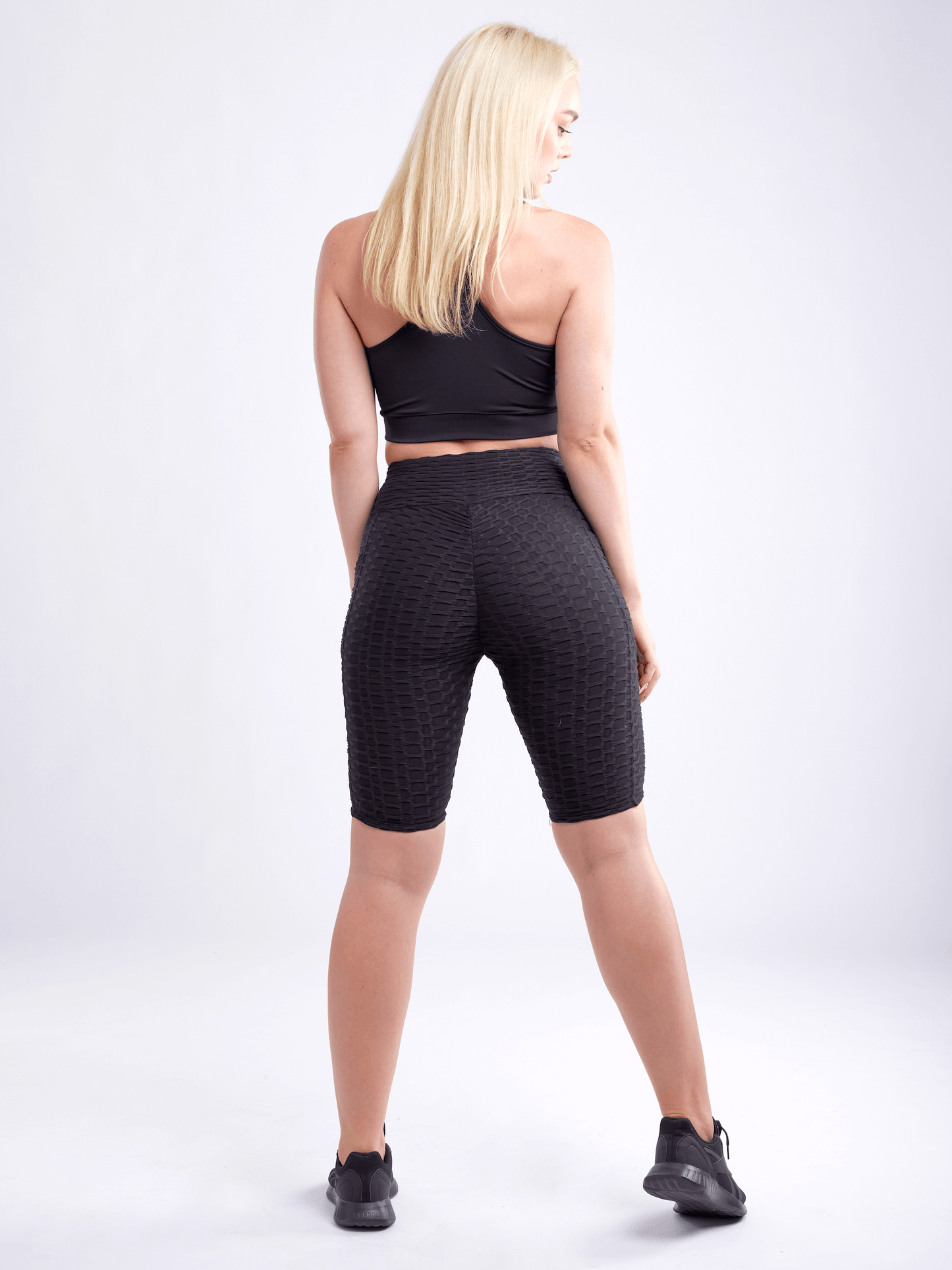 Shorts de yoga taille haute à fronces JupiterGear avec poches