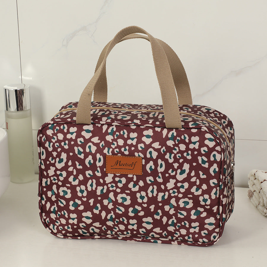 Trousse de toilette de voyage portable à haute capacité