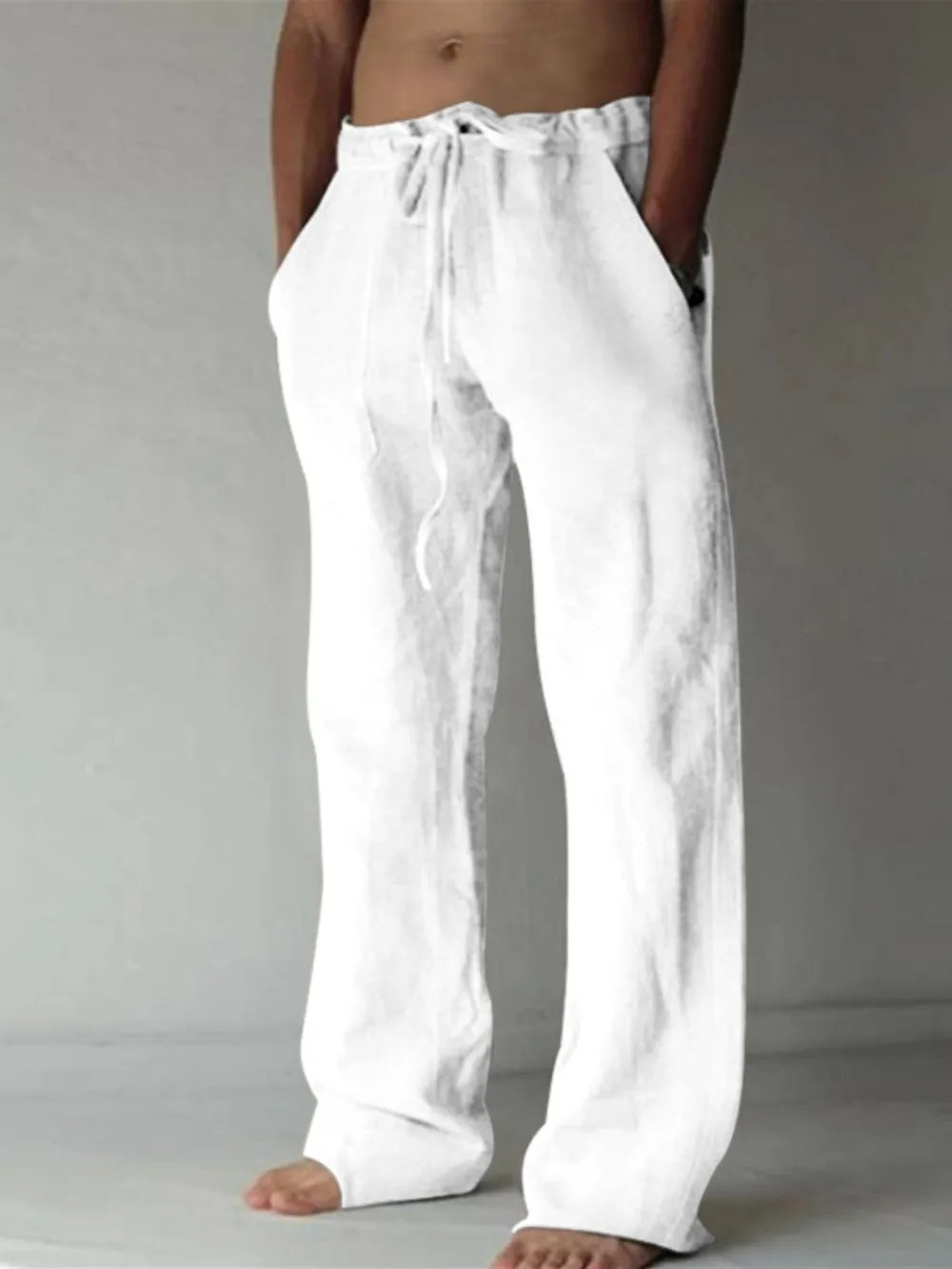 Men's Plus Size Drawstring Loose Fit Joggers