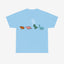 Round-neck Dinosaur Print Short Sleeve T-Shirt