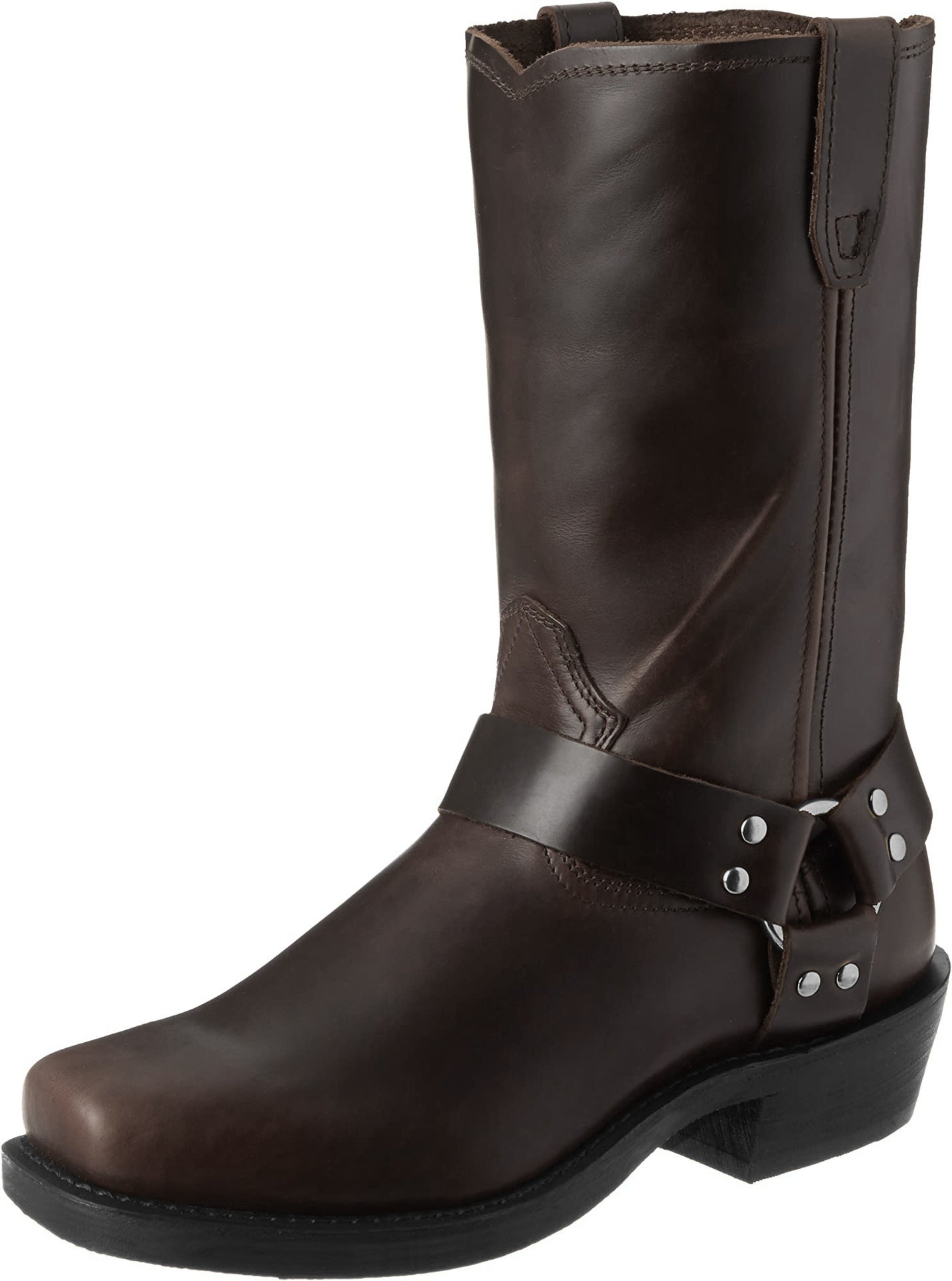 Botas Cortas de Moda para Hombres con Tacón Cuadrado