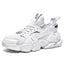 Zapatos de running atléticos transpirables para hombre - Blanco