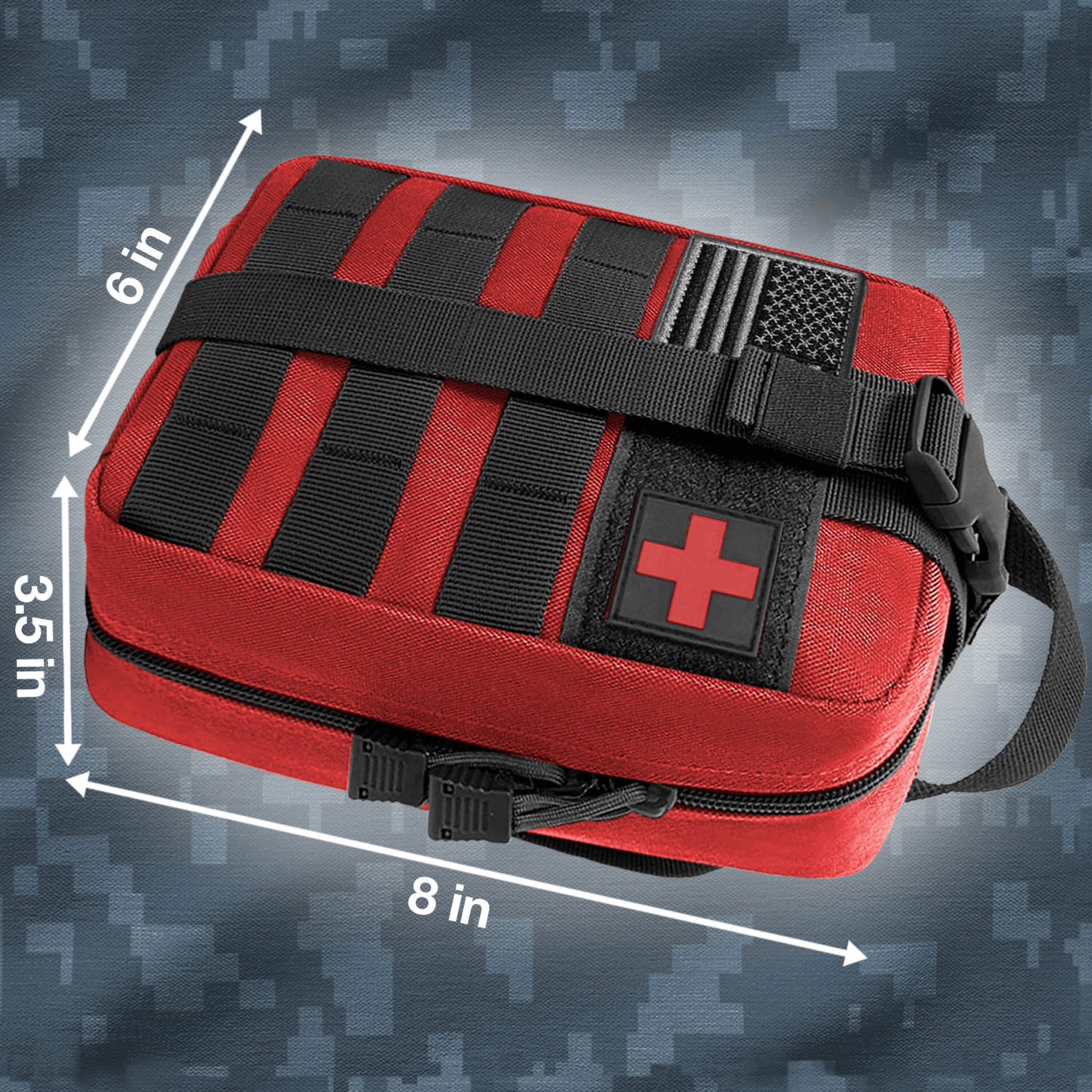 Bolsa de Primeros Auxilios Táctica Pequeña XGear - Pouch IFAK Premium