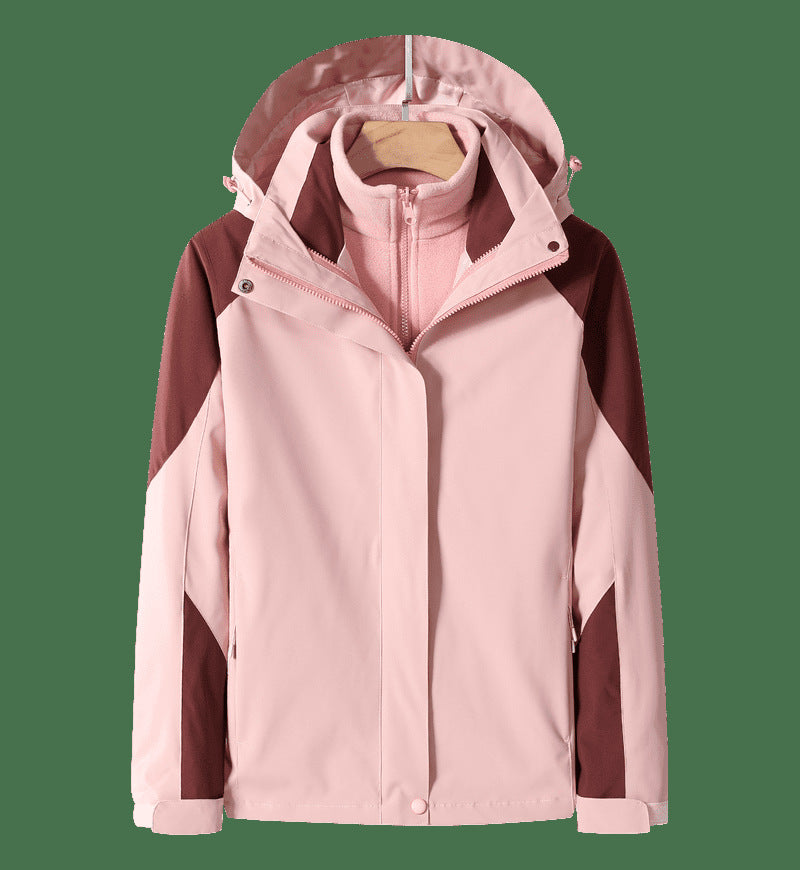 Three-in-One Shell Jacket - Versatile Waterproof Outerwear