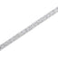 Bracelet de tennis en diamant 4.0 Cttw certifié IGI en or blanc 14K