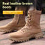 Bottes de neige extérieures brunes premium pour temps froid