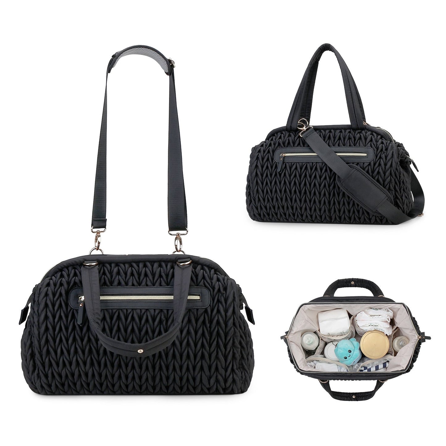 Premium Outdoor Portable Crossbody Diaper Bag