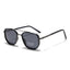 Lunettes de soleil carrées polygonales polarisées
