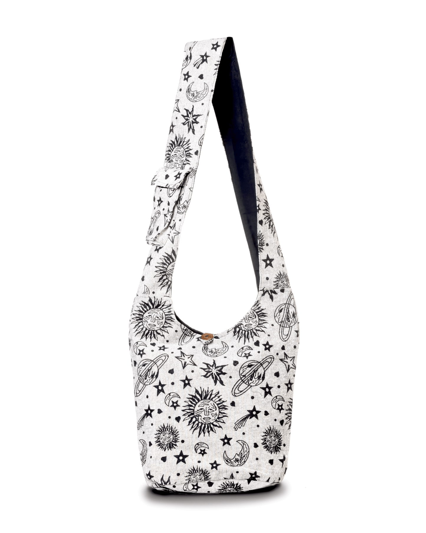 Celestial Print Hobo Bag - Kathmandu Collection