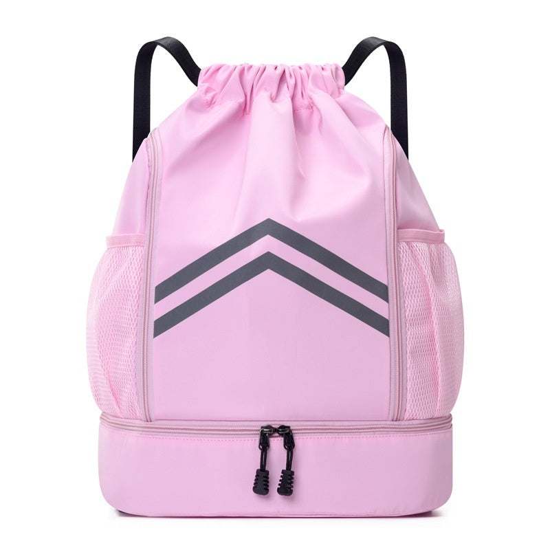 Mochila Deportiva Reflectante con Cordón para Hombre