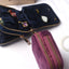 Portable Jewelry Storage Bag with Zipper Closure