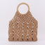 Handmade Rope Straw Beach Bag for Stylish Getaways