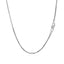 14k White Gold Ice Chain Necklace - 1.3mm