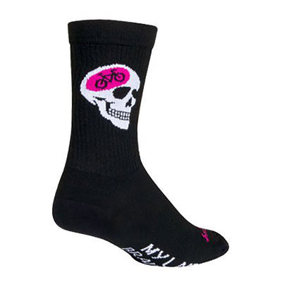 Sockguy Braincell Crew Socks - Black (Size 9-13)