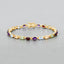 8.96 Carat Genuine Multi-Stone .925 Sterling Silver Bracelet