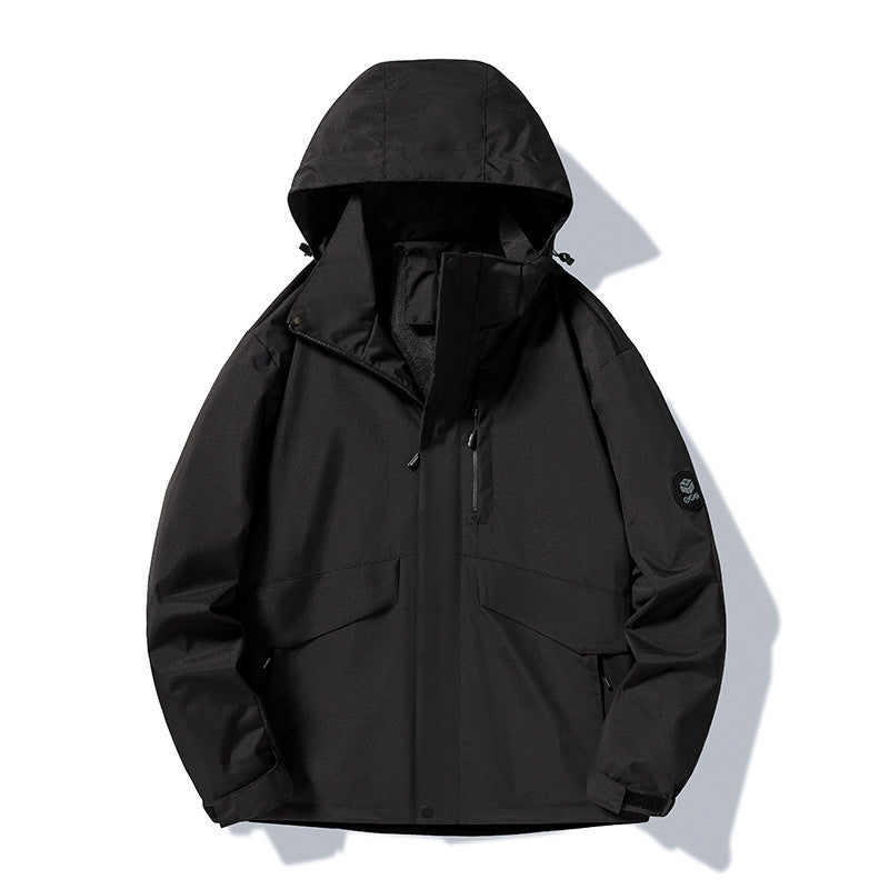 Veste coupe-vent imperméable premium pour aventures en plein air