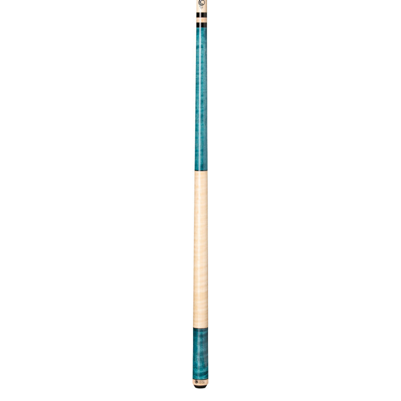 Custom Teal Birdseye Lucasi Billiard Cue Stick - Korvel
