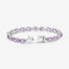 14.40 Carat Genuine Amethyst Sterling Silver Bracelet
