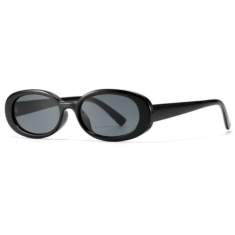 Lunettes de soleil ovales à la mode pour femmes