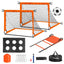 Ensemble de buts de soccer pour enfants - Équipement d'entraînement portable pour les 3 ans et plus